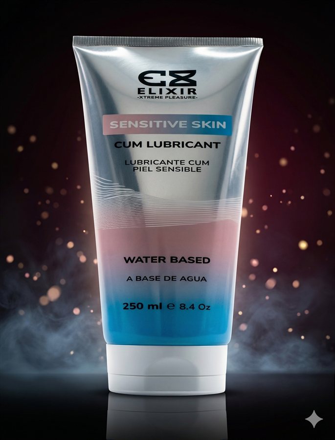 Cum Sensitive, lubricante realista para pieles sensibles